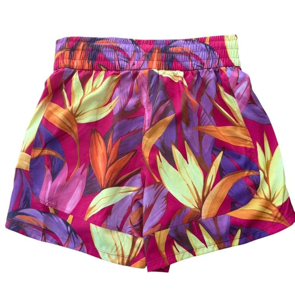 FARM Rio Women's adidas Training Pacer Shorts Vibrant Athletic Medium New - Picture 8 of 8